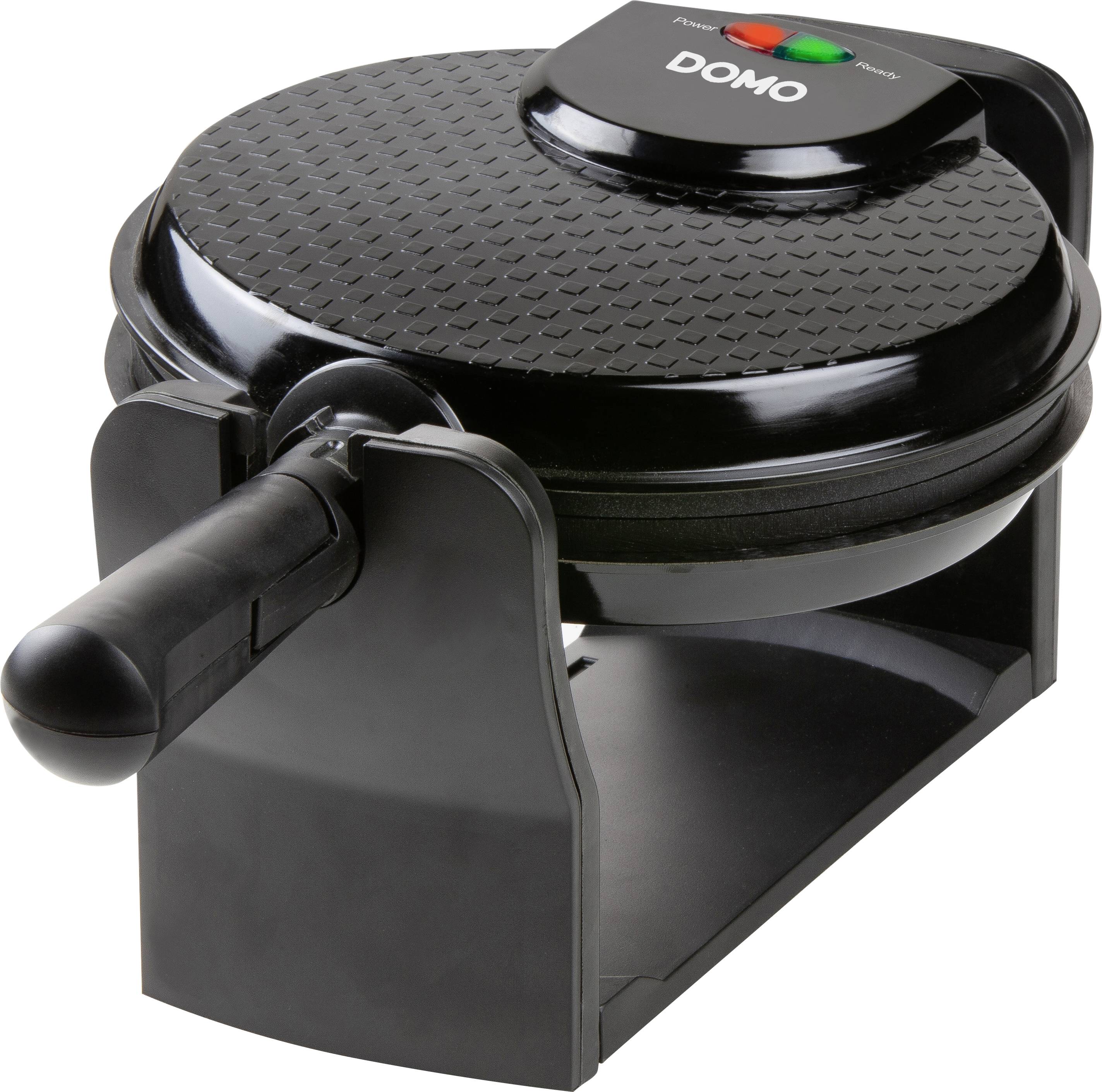 Image of DOMO DO9223W Waffle maker Non-stick coating, Indicator light Black