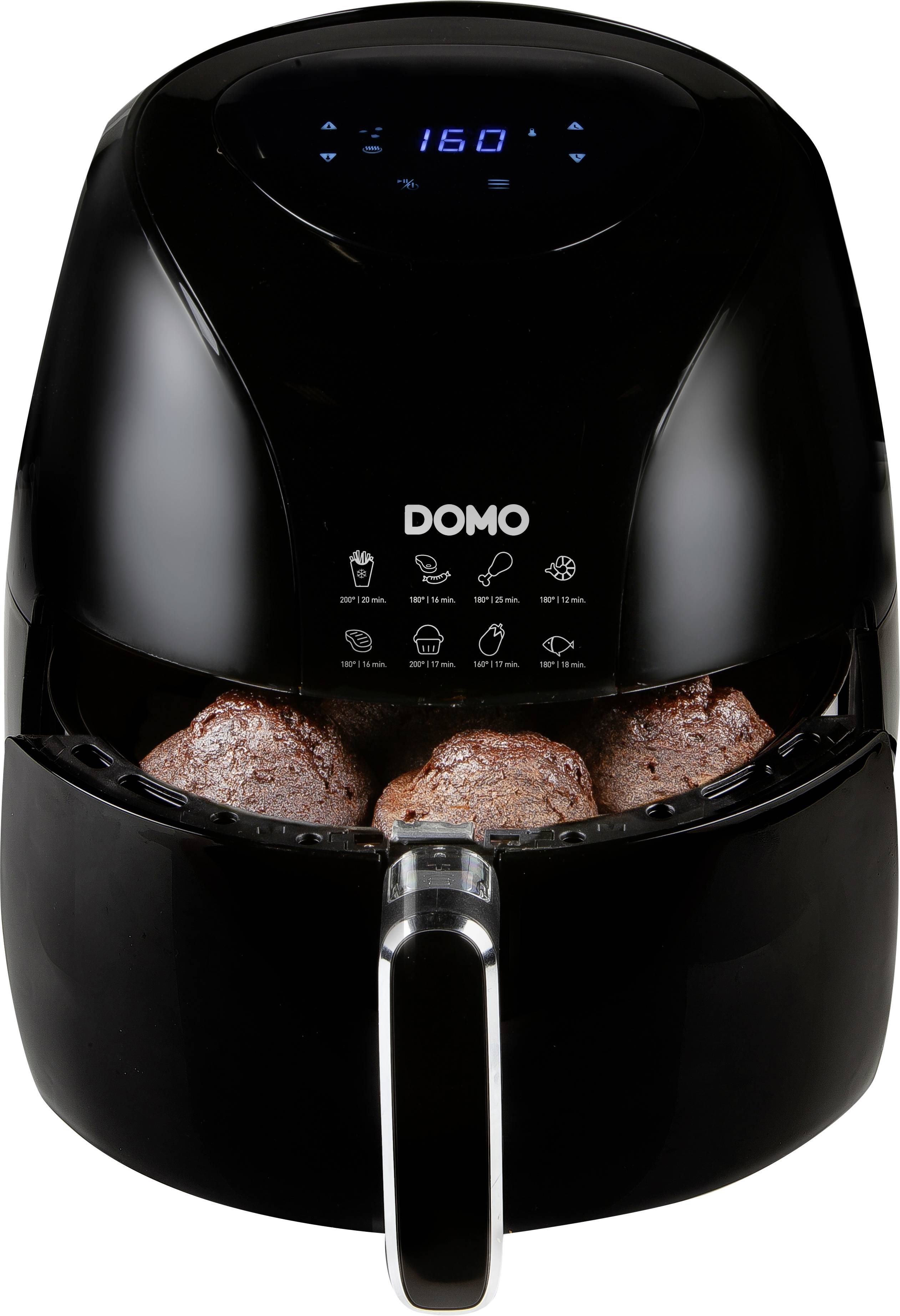 DOMO DO533FR Airfryer 2000 W Cool touch housing, Overheat protection
