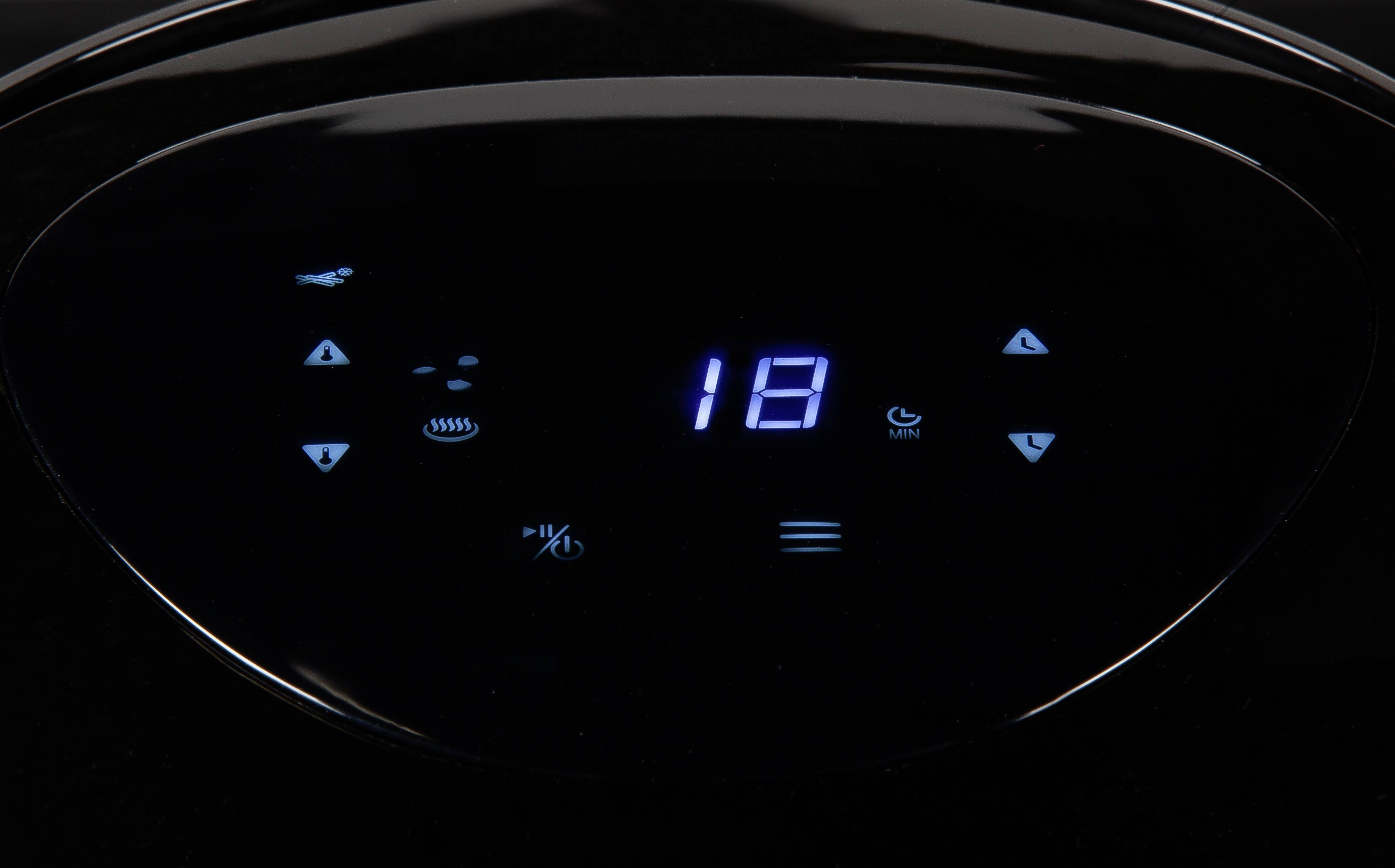 DOMO DO533FR Air fryer 2000 W Cool touch housing, Overheat protection, Non-stick coating, Timer function Black-11