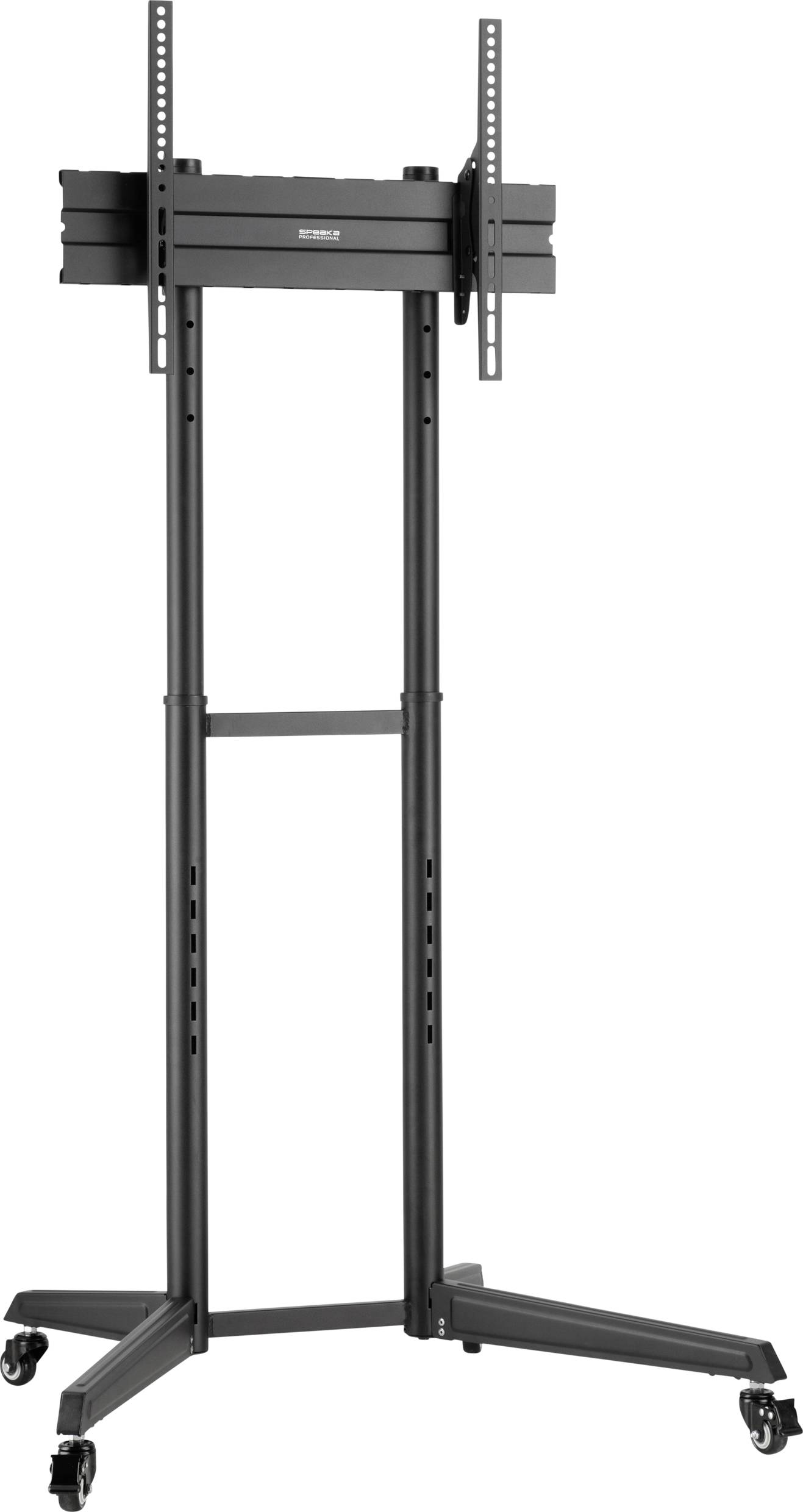 SpeaKa Professional SP-TVC-300 TV trolley Height-adjustable 94,0 cm (37) - 177,8 cm (70) Floor stand, Tiltable