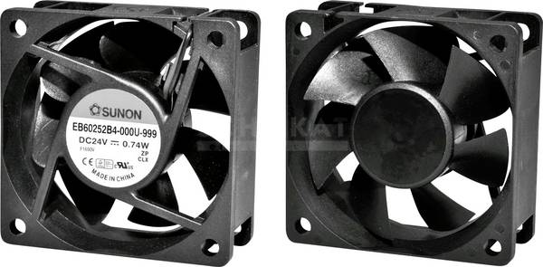 Sunon MF60252V11000UA99 Axial fan 24 V DC 39.91 m³/h (L x W x H) 60 x 60 x 25 mm