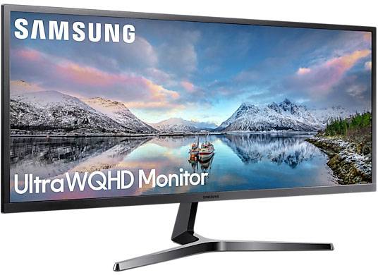 Samsung S34J550WQR LCD EEC F (A - G) 86.4 cm (34 inch) 3440 x 1440 p 21:9 4 ms HDMI™, DisplayPort, Headphone jack (3.5 m-8