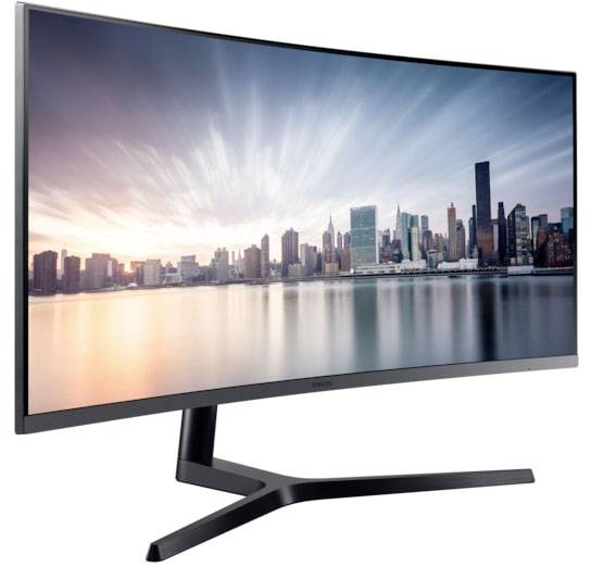 Samsung C34H890WGR LED 86.4 cm (34 inch) EEC G (A - G) 3440 x 1440 p UWQHD 4 ms HDMI™, DisplayPort, USB C®, USB A (USB 3-1