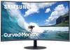 Samsung C27T550FDR Curved LCD EEC F (A - G) 68.6 cm (27 inch) 1920 x 1080 p 16:9 4 ms HDMI™, DisplayPort, VGA, Headphone jack (3.5 mm) VA LCD