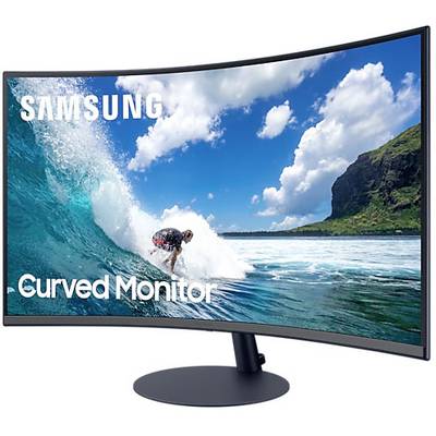 Samsung C27T550FDR Curved LCD EEC F (A - G) 68.6 cm (27 inch) 1920 x 1080 p 16:9 4 ms HDMI™, DisplayPort, VGA, Headphone-1