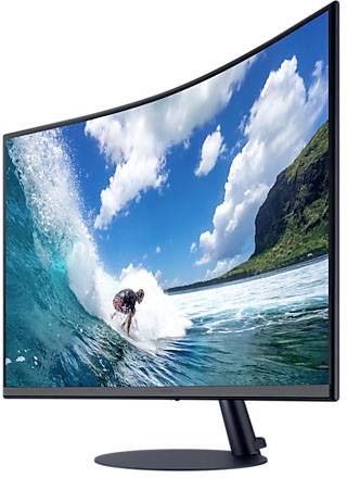 Samsung C27T550FDR Curved LCD EEC F (A - G) 68.6 cm (27 inch) 1920 x 1080 p 16:9 4 ms HDMI™, DisplayPort, VGA, Headphone-5
