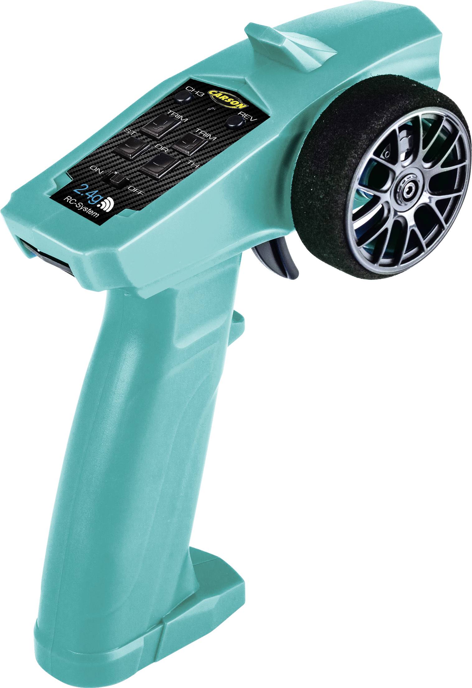 Carson Modellsport Reflex Wheel Start 2.4G Radio Pistol grip RC 2,4 GHz No. of channels: 3 Incl. receiver-0