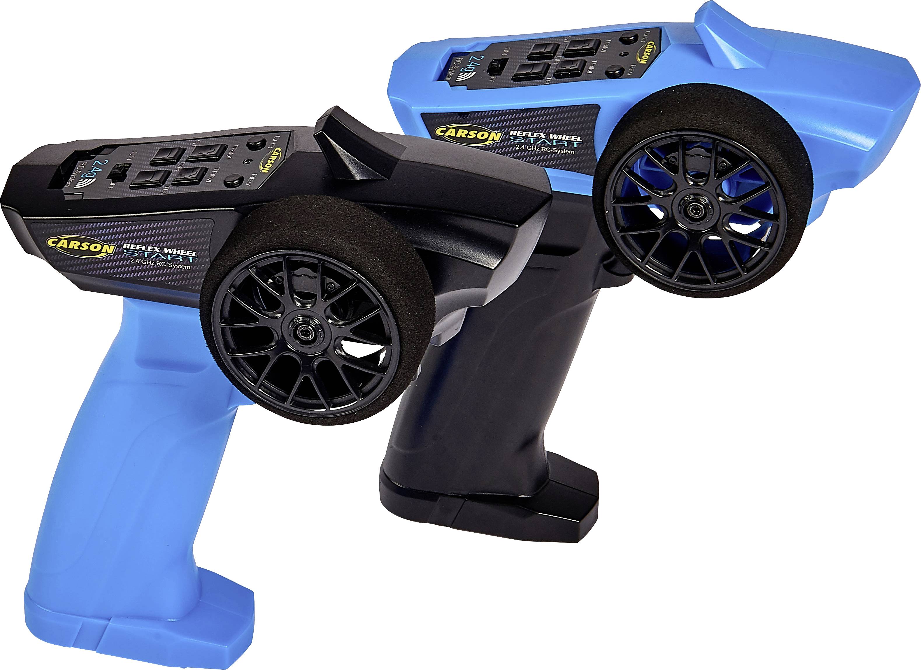 Carson Modellsport Reflex Wheel Start 2.4G Radio Pistol grip RC 2,4 GHz No. of channels: 3 Incl. receiver-2