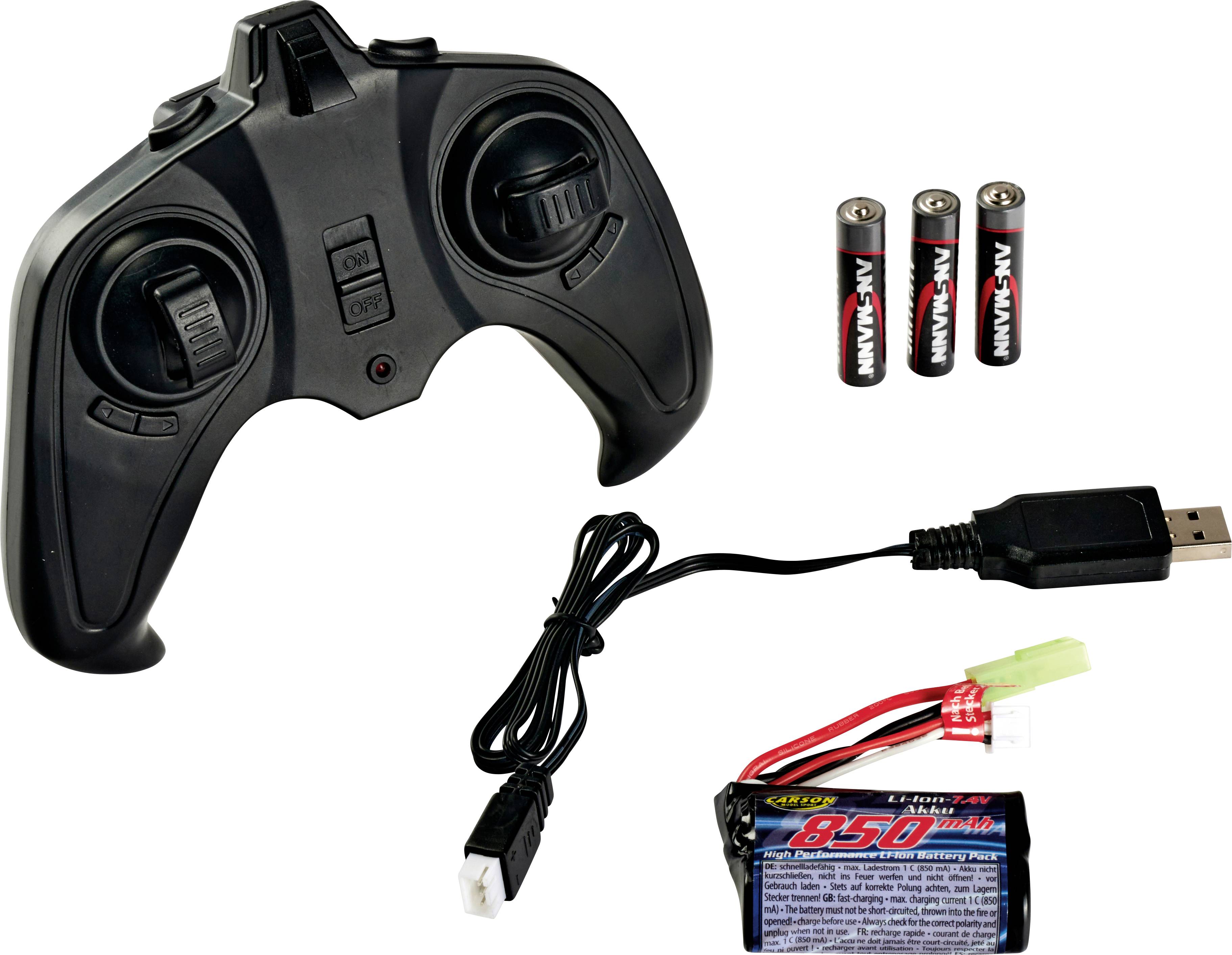 Carson Modellsport MB Unimog U300 Orange 1:12 RC model car Electric Police & Emergency Service vehicle 100% RtR 2,4 GHz -1