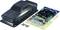 Transparent plastic model car body laid out on a table with black decals and accessory parts.