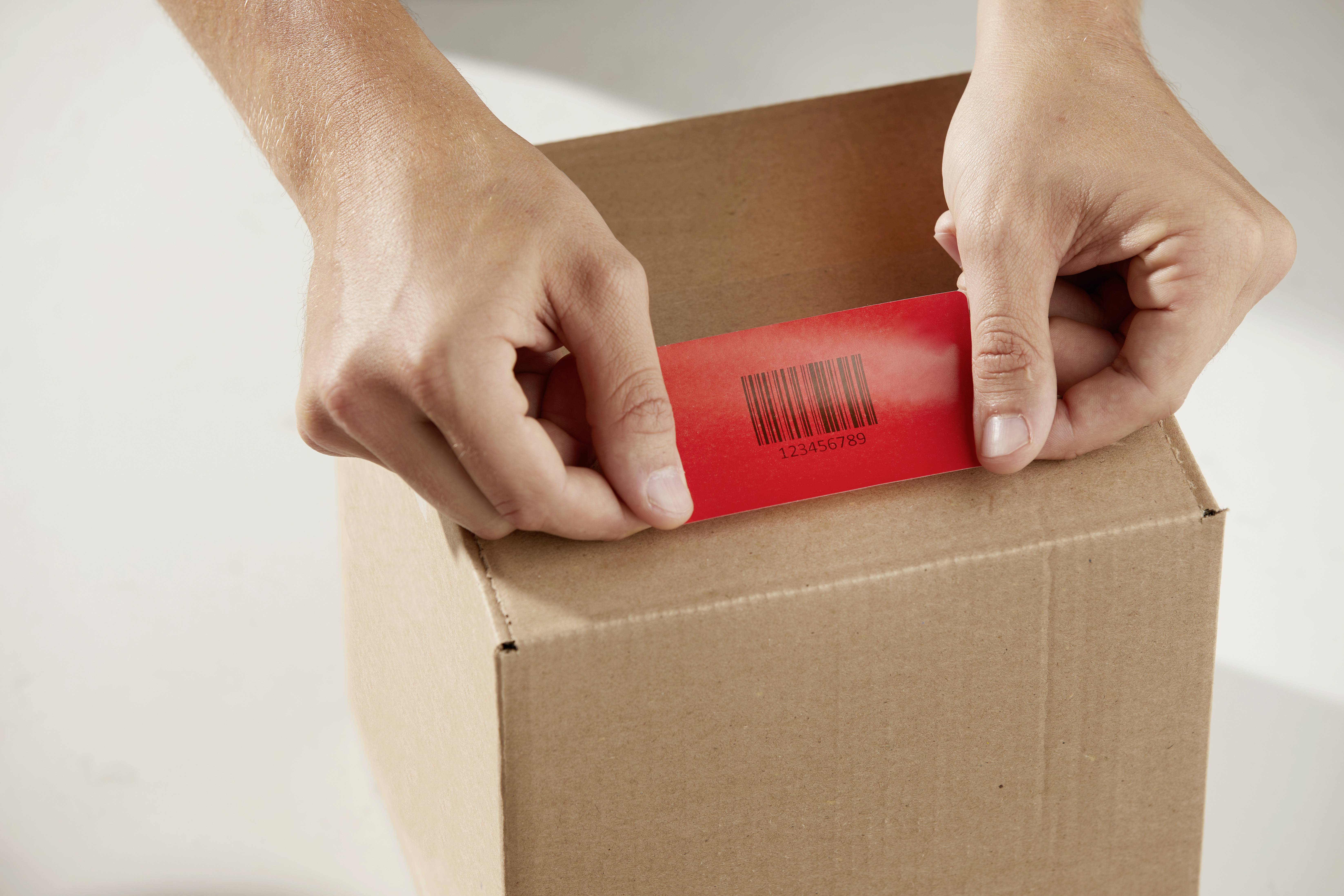 DYMO 101 x 54 mm Red 1 pc(s) 2133399 Shipping labels, Name stickers-3