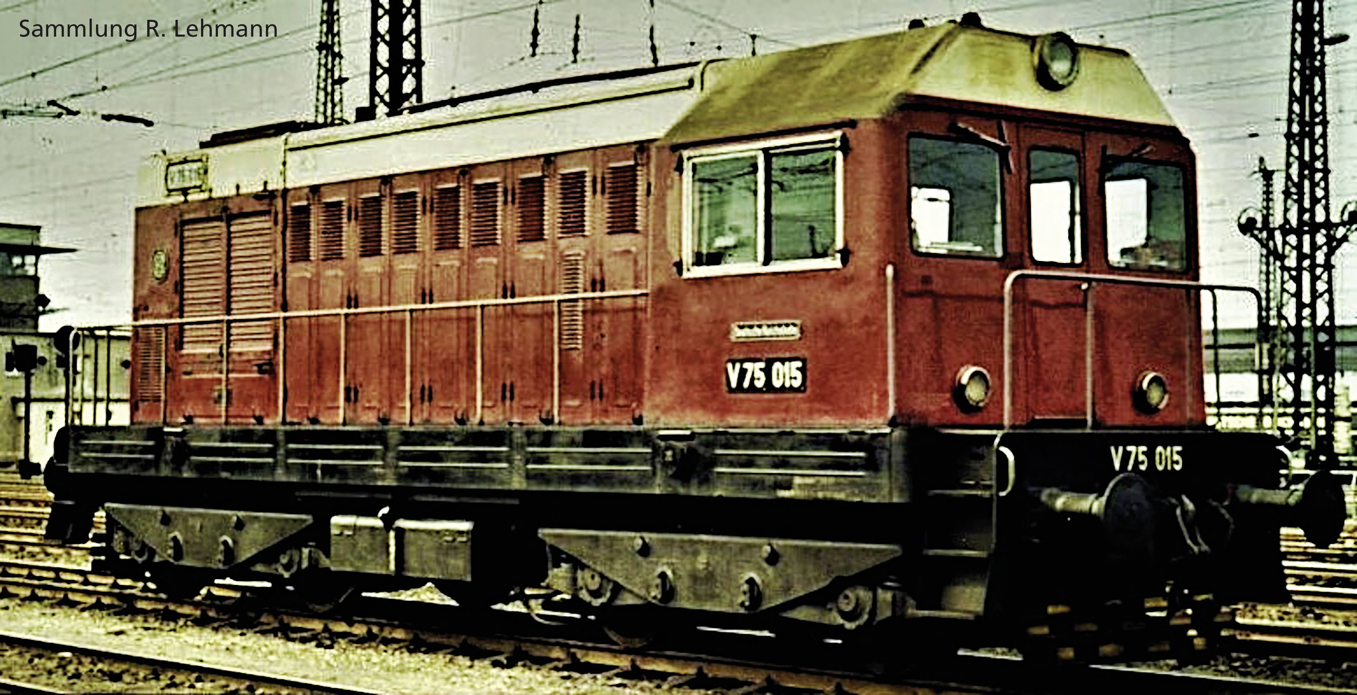 Image of Piko H0 52425 H0 Diesel locomotive BR V 75 of DR