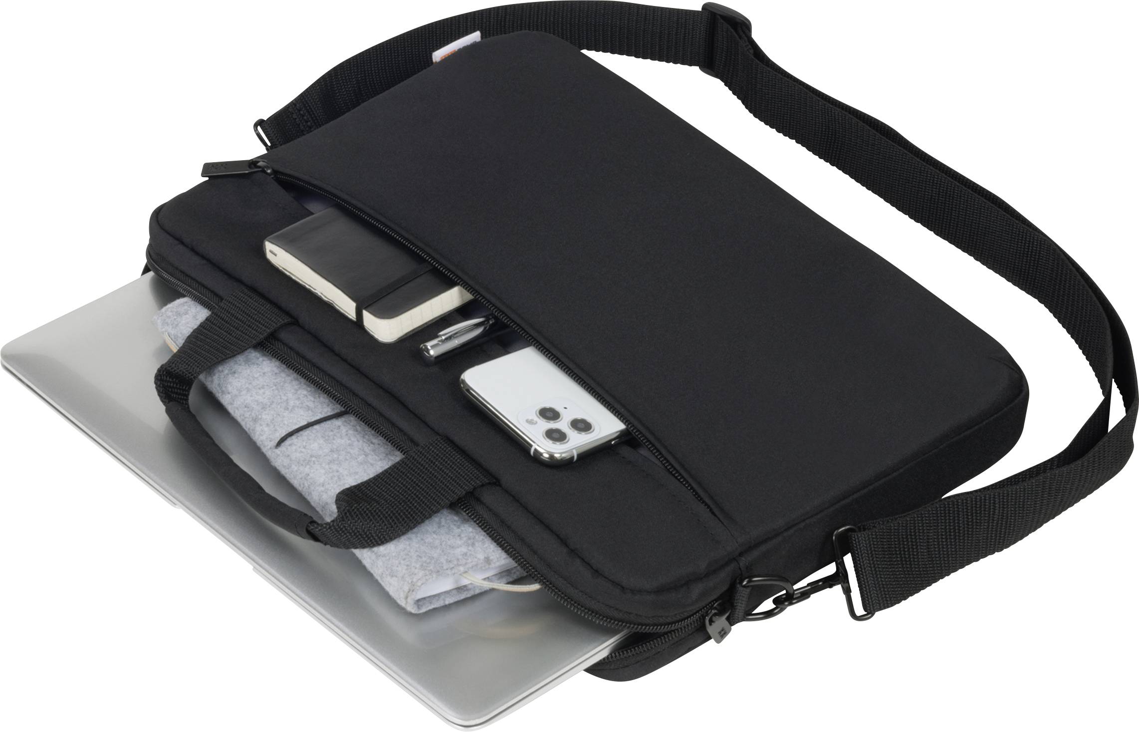 Dicota Laptop bag BASE XX Slim Suitable for up to: 31,8 cm (12,5") Black-2