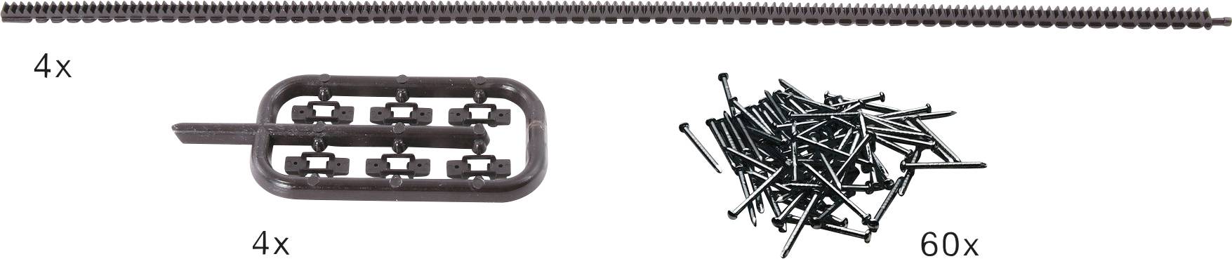 Image of 42602 H0 RocoLine (incl. track bed) Flexible gear rack