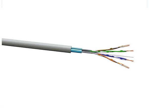 VOKA Kabelwerk 10258200 Network cable CAT 5e F/UTP 4 x 2 x 0.128 mm² + 0 2 x 0.128 mm² Grey (RAL 7035) 500 m