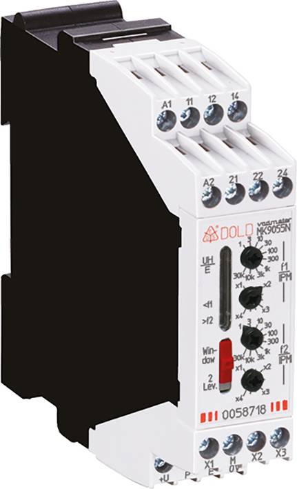 Dold MK9055N.38/500 1-120.000IPM UH=AC230V+DC24V Hyst.=5% 0058718 Speed monitor No. of relay outputs: 2