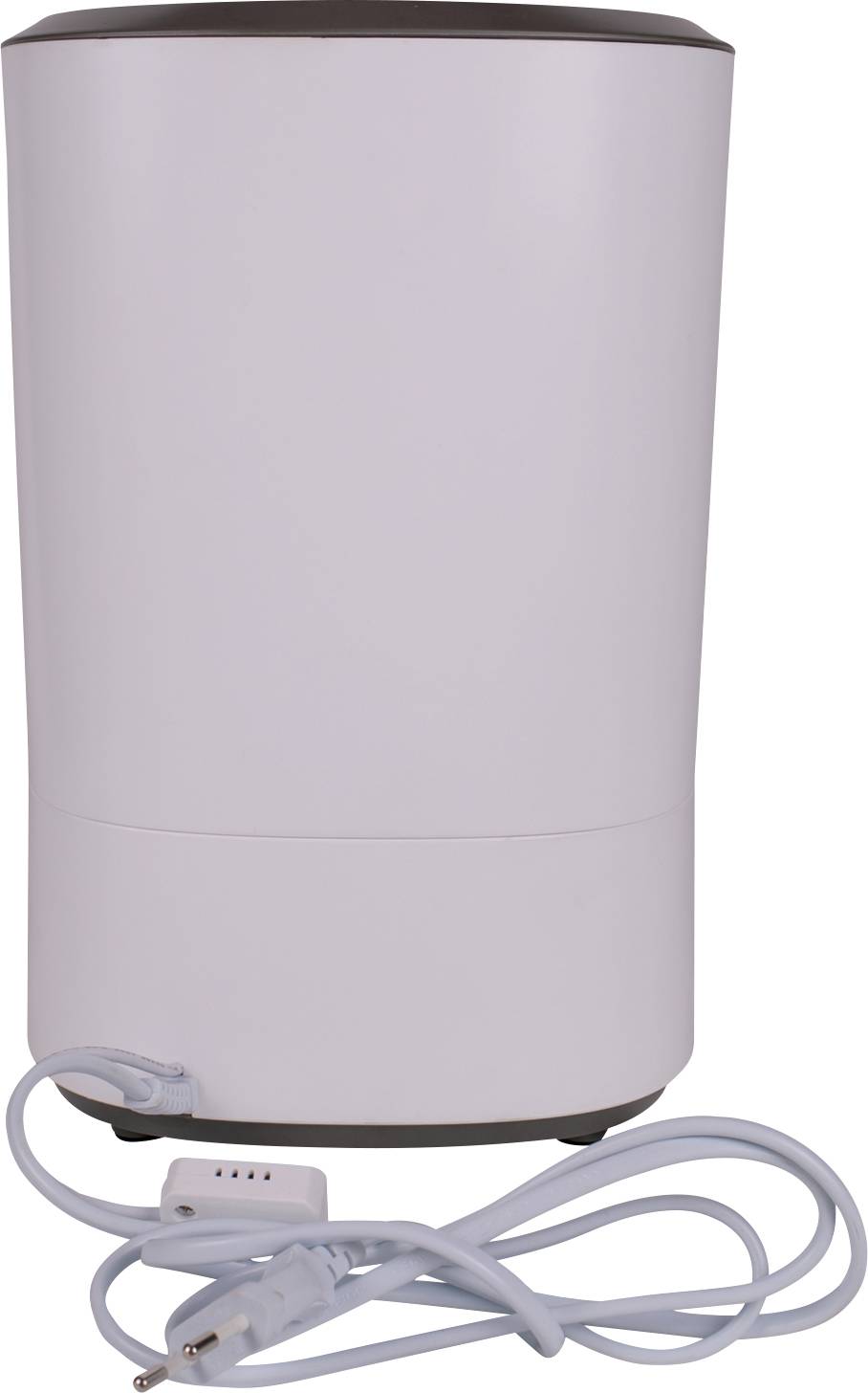 A white electric container with power cable.