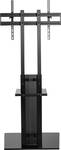 Speaka Professional TV Floor stand with equipment shelf, 93.98 cm to 203.2 cm (37 to 80
