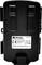 Scout camera rear; black casing with battery compartment cover and manufacturer information, suitable for 8xAA batteries.