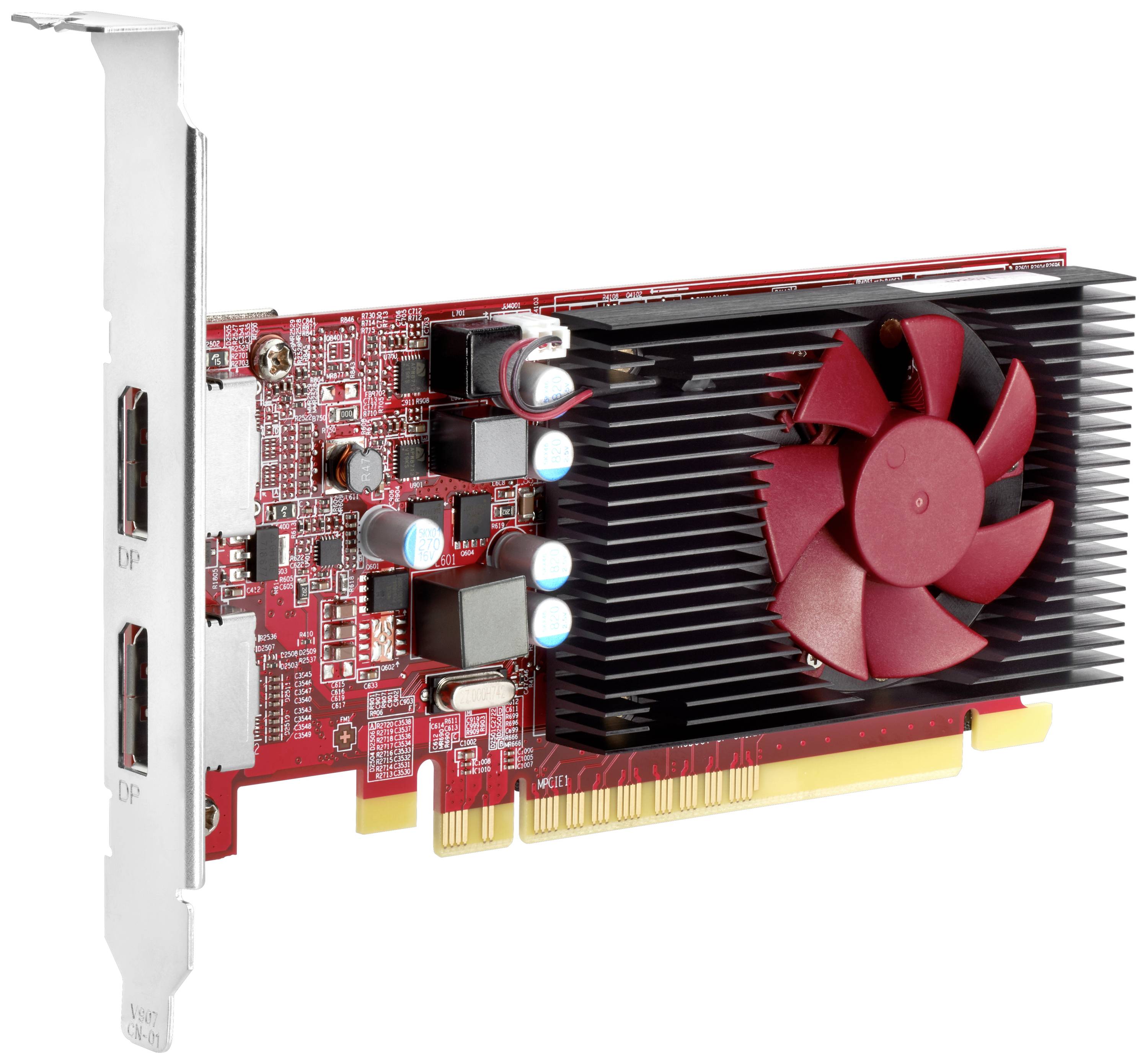 HP GPU AMD Radeon R7 430 2 GB GDDR5 RAM PCIe x16 PCIe 3.0 x16