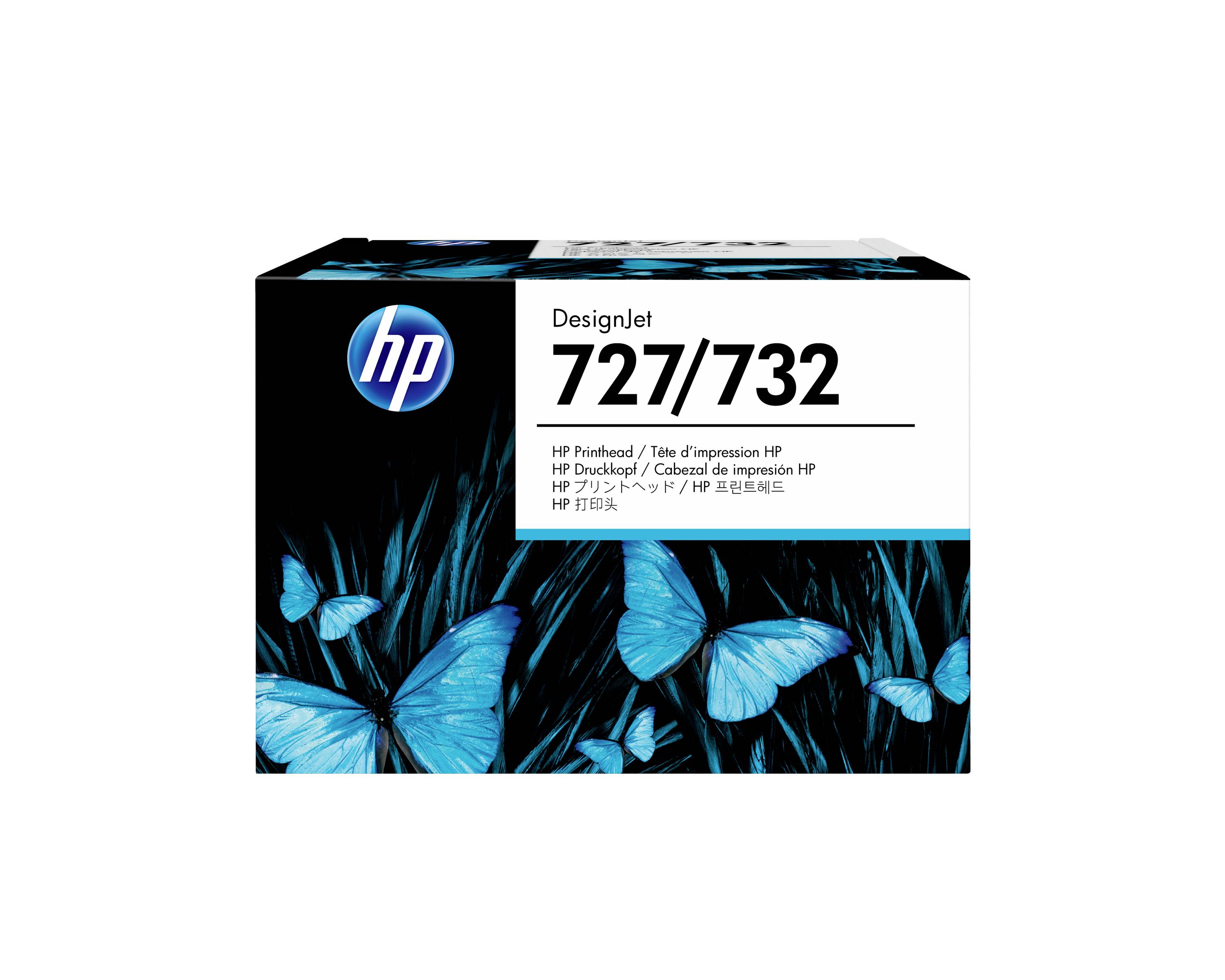 HP Printhead 727 Original Cyan, Yellow, Photo black, Magenta, Matt black, Cyan B3P06A 1 pc(s)