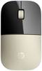 HP Z3700 Mouse Radio Optical Black, Gold 3 Buttons 1200 dpi