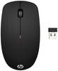 HP X200 Mouse Radio Optical Black 2 Buttons 1600 dpi