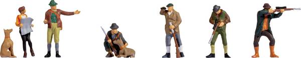 NOCH  H0    Hunters and Rangers  Painted