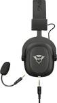 Trust GXT414 Zamak Premium Gaming Over-ear headset Corded (1075100) Stereo Black Microphone noise cancelling Volume control, Microphone mute