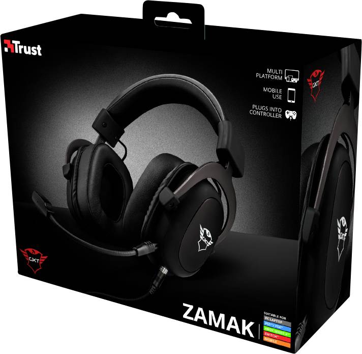 Trust GXT414 Zamak Premium Gaming Over-ear headset Corded (1075100) Stereo Black Microphone noise cancelling Volume cont-7