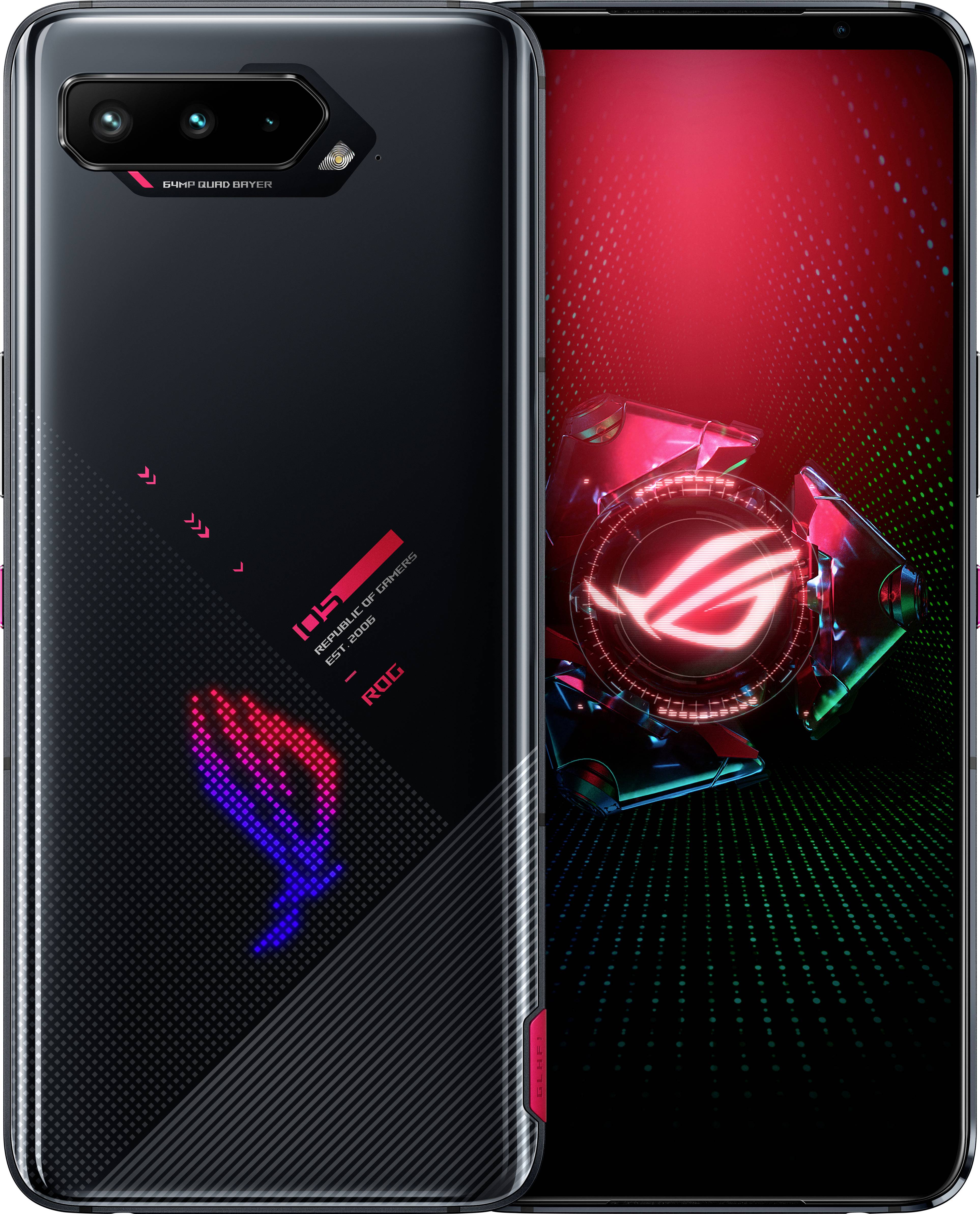 Asus Rog Phone 5 Dual Sim Smartphone 256 Gb 6 78 Inch 17 2 Cm Dual Sim Android 11 Black Conrad Com