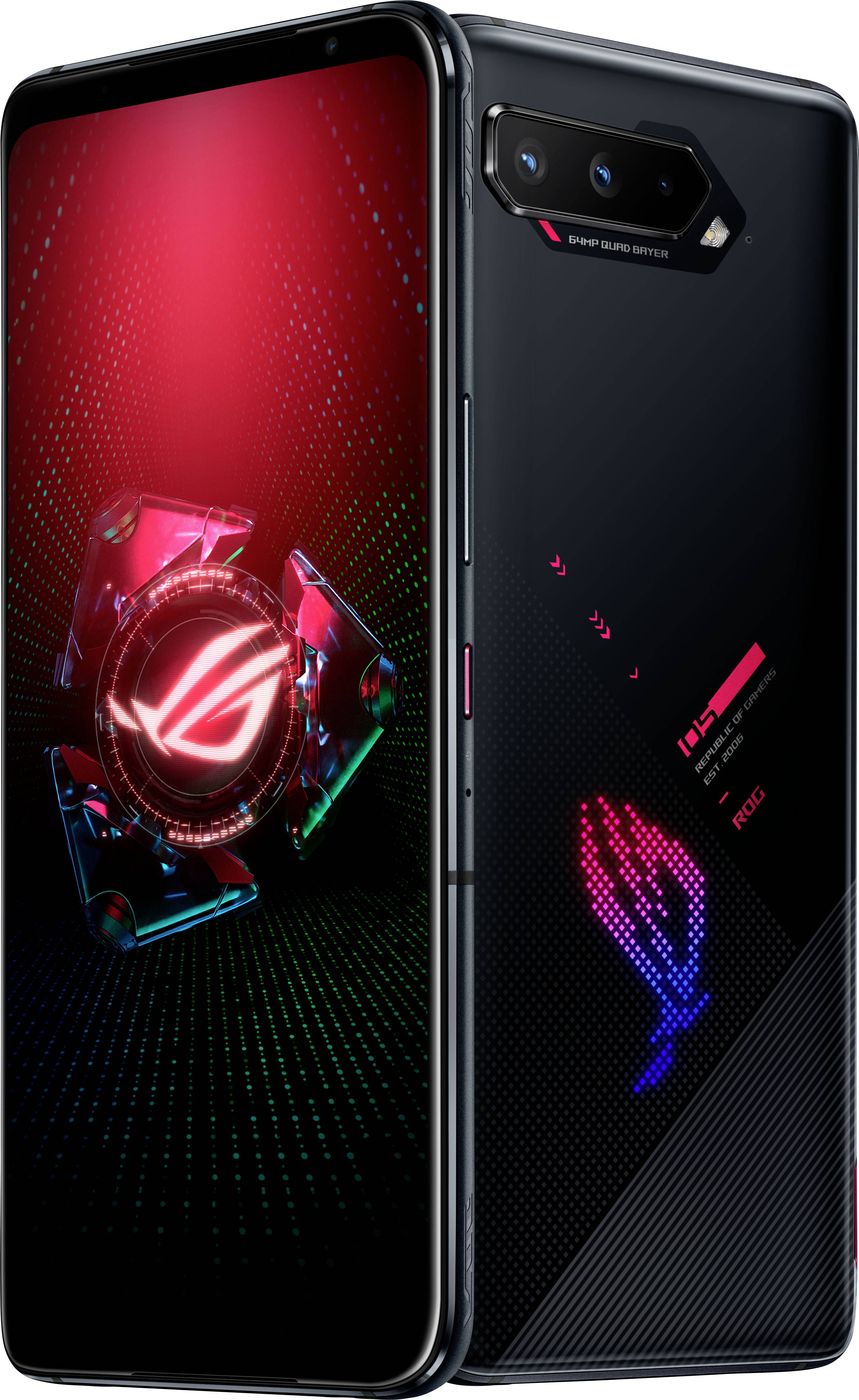 Asus Rog Phone 5 Dual Sim Smartphone 256 Gb 6 78 Inch 17 2 Cm Dual Sim Android 11 Black Conrad Com