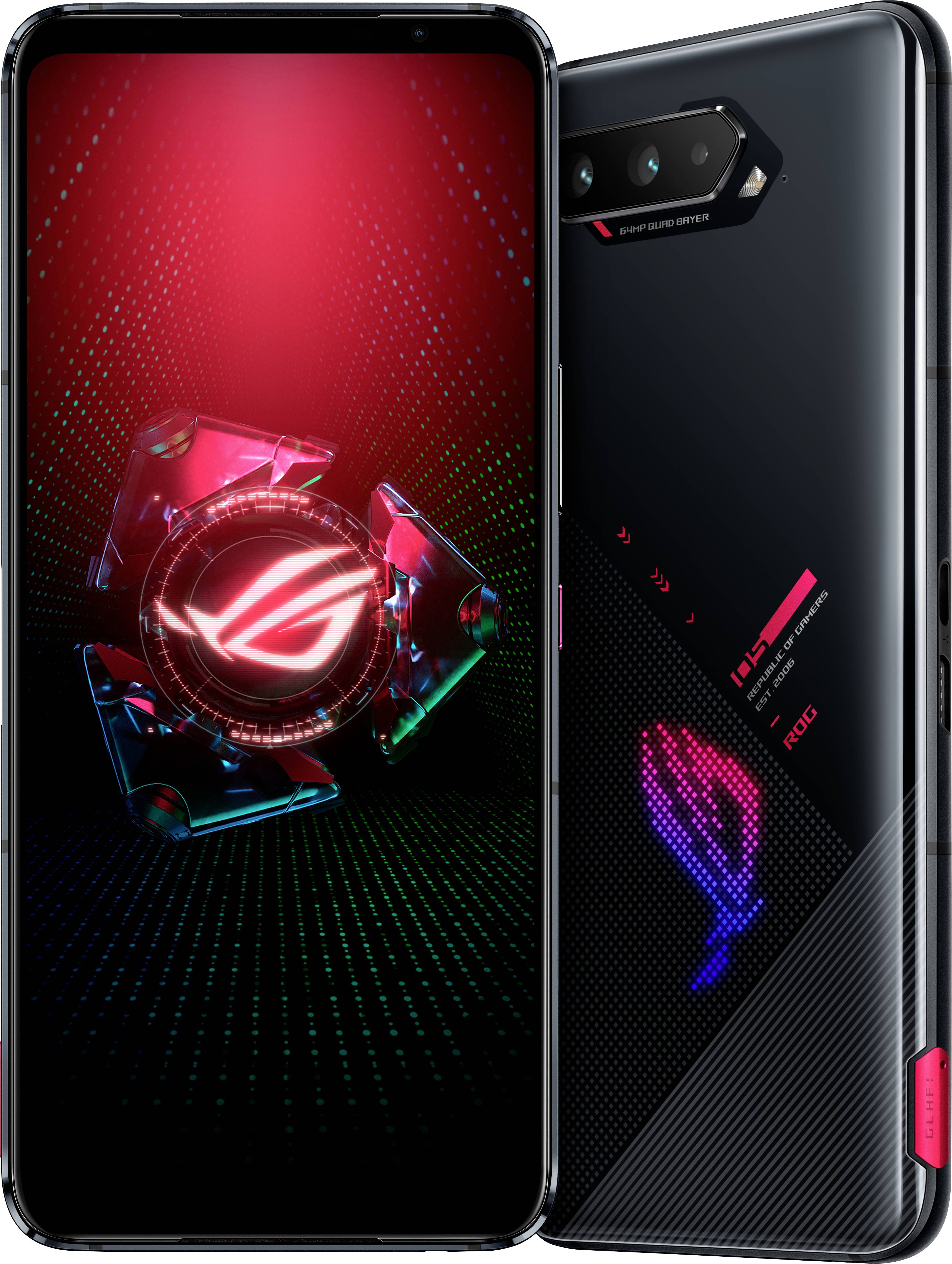 Asus Rog Phone 5 Dual Sim Smartphone 256 Gb 6 78 Inch 17 2 Cm Dual Sim Android 11 Black Conrad Com