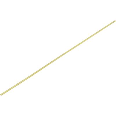 Long, thin yellow wooden pole diagonally positioned in the image.