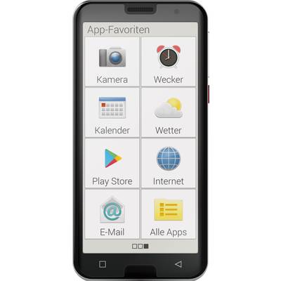 Emporia SMART.5 Big button smartphone  32 GB 14 cm (5.5 inch) Black Android™ 10 