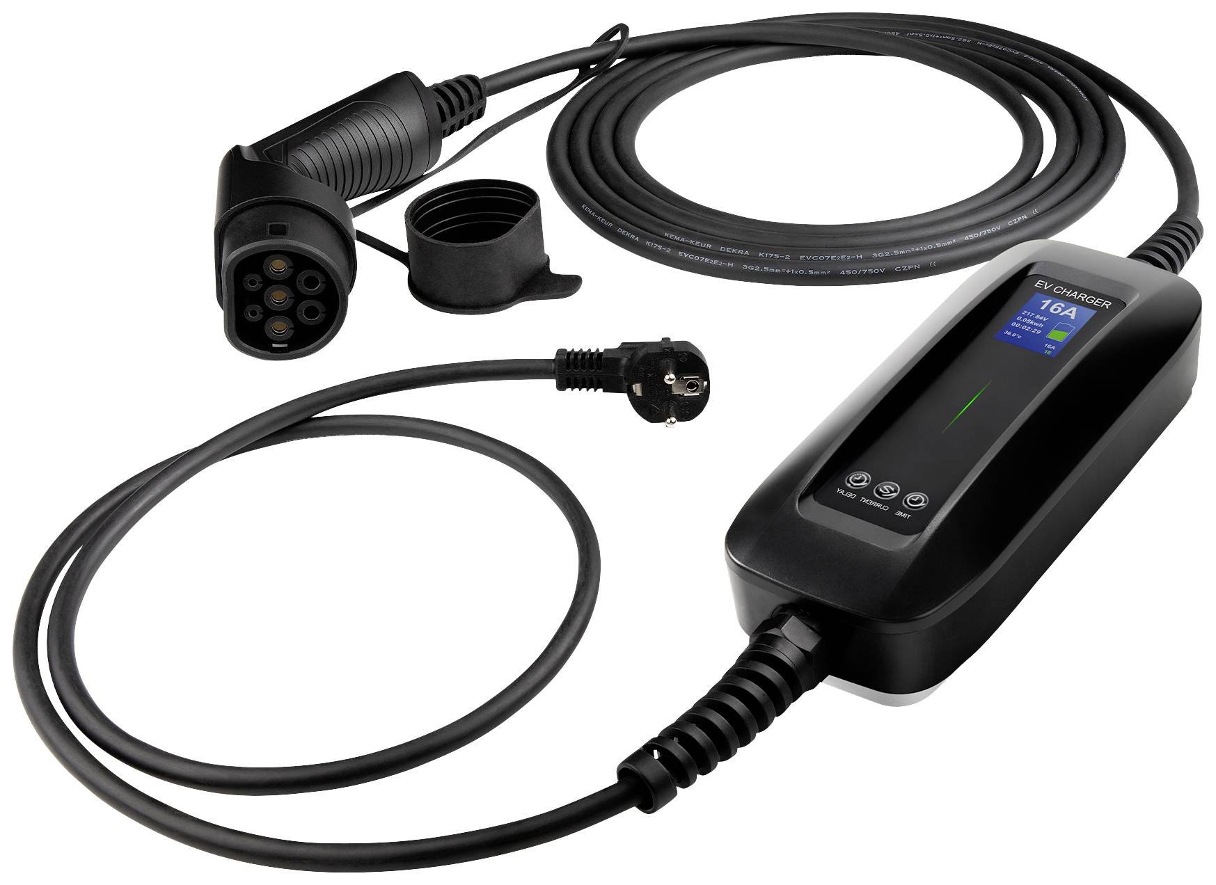 Besen Mobile electric car charging station Type 2 Mode 2 16 A 3.6 kW