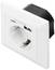 Digitus DA-70615 Flush-mount socket incl. USB White