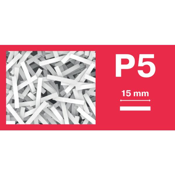 Rexel Optimum AutoFeed+ 300M Document shredder 300 sheet Micro-cut 2 x 15 mm P-5 60 l Also shreds Paper clips, Staples, -12