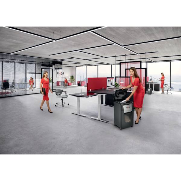 Rexel Optimum AutoFeed+ 300X Document shredder Micro-cut 4 x 25 mm 60 l No. of pages (max.): 300 sheet Also shreds Paper-4