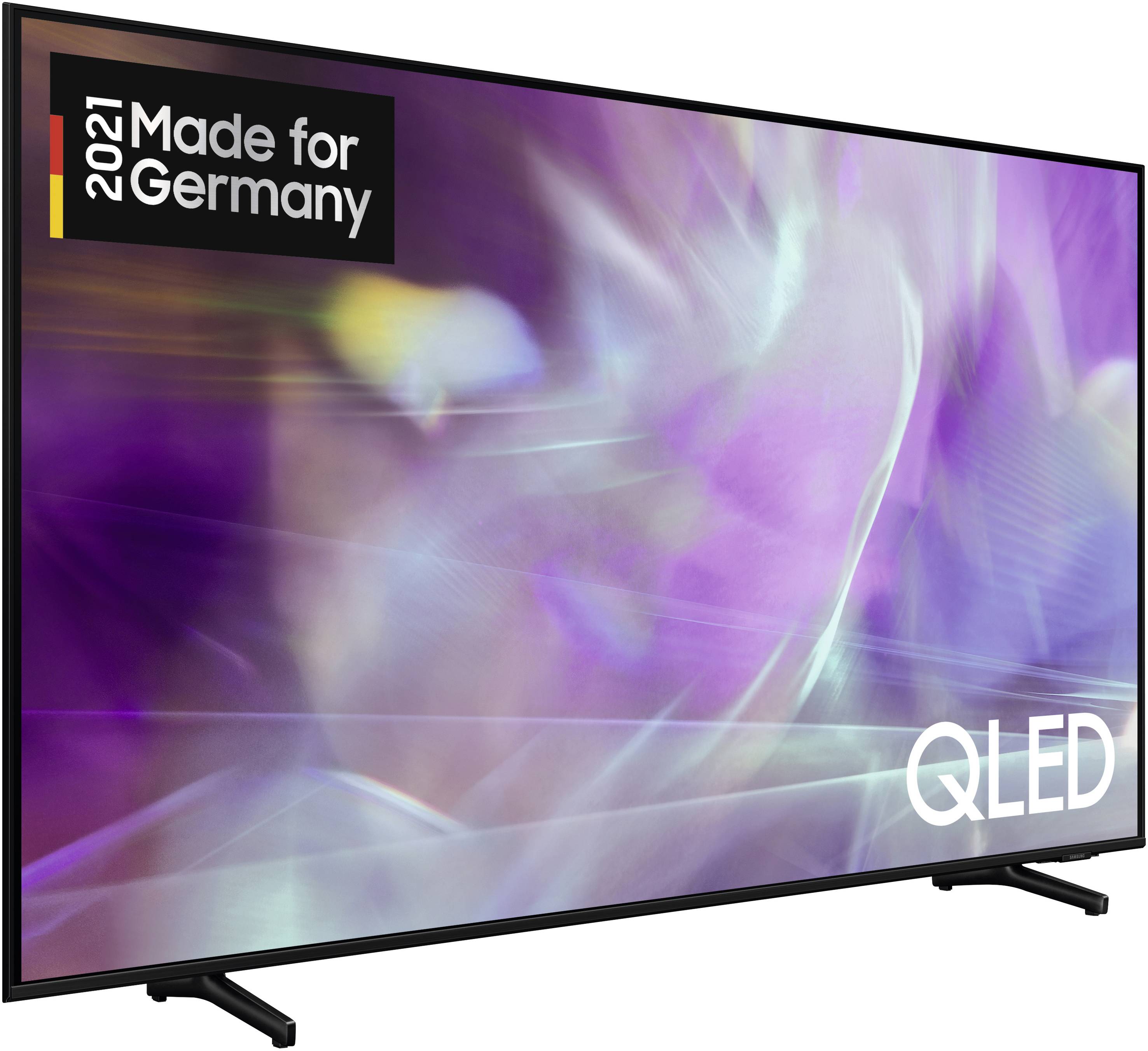 Samsung GQ43Q60A QLED TV 108 cm 43 inch EEC G (A - G) UHD, TV, Wi-Fi, PVR ready, CI+ Black | Conrad.com