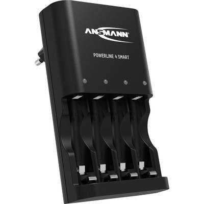 Ansmann Powerline 4 Smart Charger for cylindrical cells NiCd, NiMH AAA , AA 