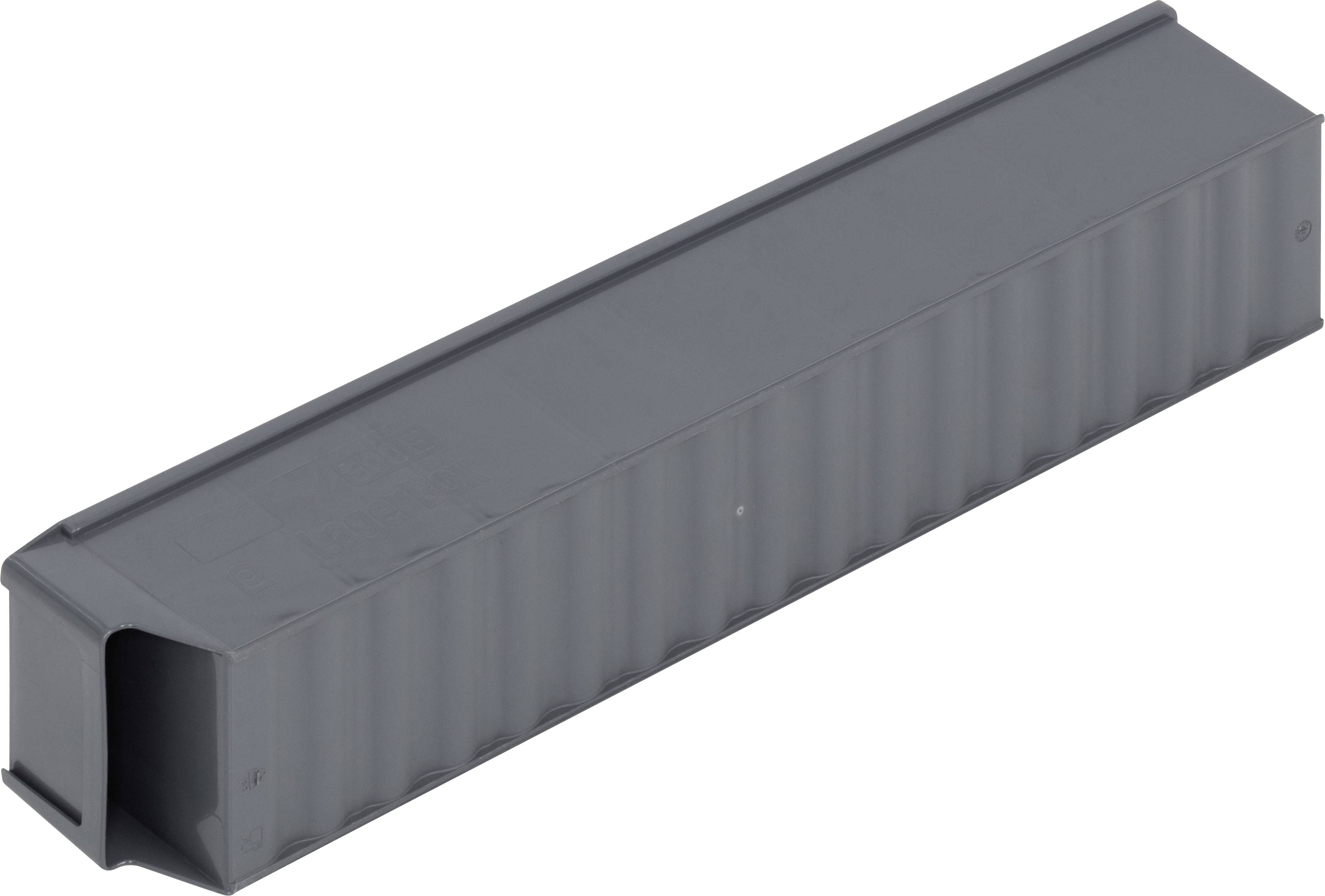 A grey rectangular cable trunking, used for organised bundling and routing of cables in industrial applications.