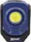 A blue, portable LED lamp with yellow light in the centre, 'XCell' brand logo at the bottom, suitable for outdoor activities.