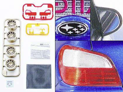 Tamiya 300024240 Subaru Impreza WRC 2001 Model car assembly kit 1:24-3