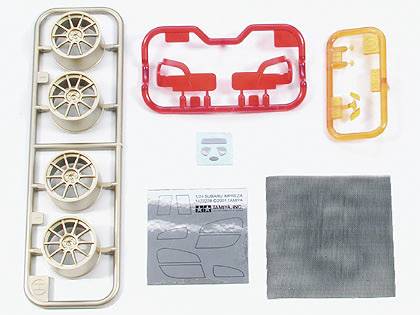Tamiya 300024240 Subaru Impreza WRC 2001 Model car assembly kit 1:24-4