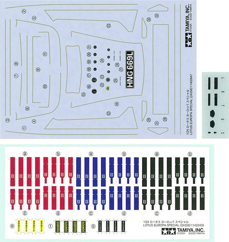 Tamiya 300024358 Lotus Europa Special m. PE Model car assembly kit 1:24-6