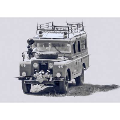 Buy Italeri 3660 Land Rover Fire Truck Model car assembly kit 1:24 ...