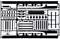 Black and white technical drawing with various shapes and lines reminiscent of components. No discernible labelling.