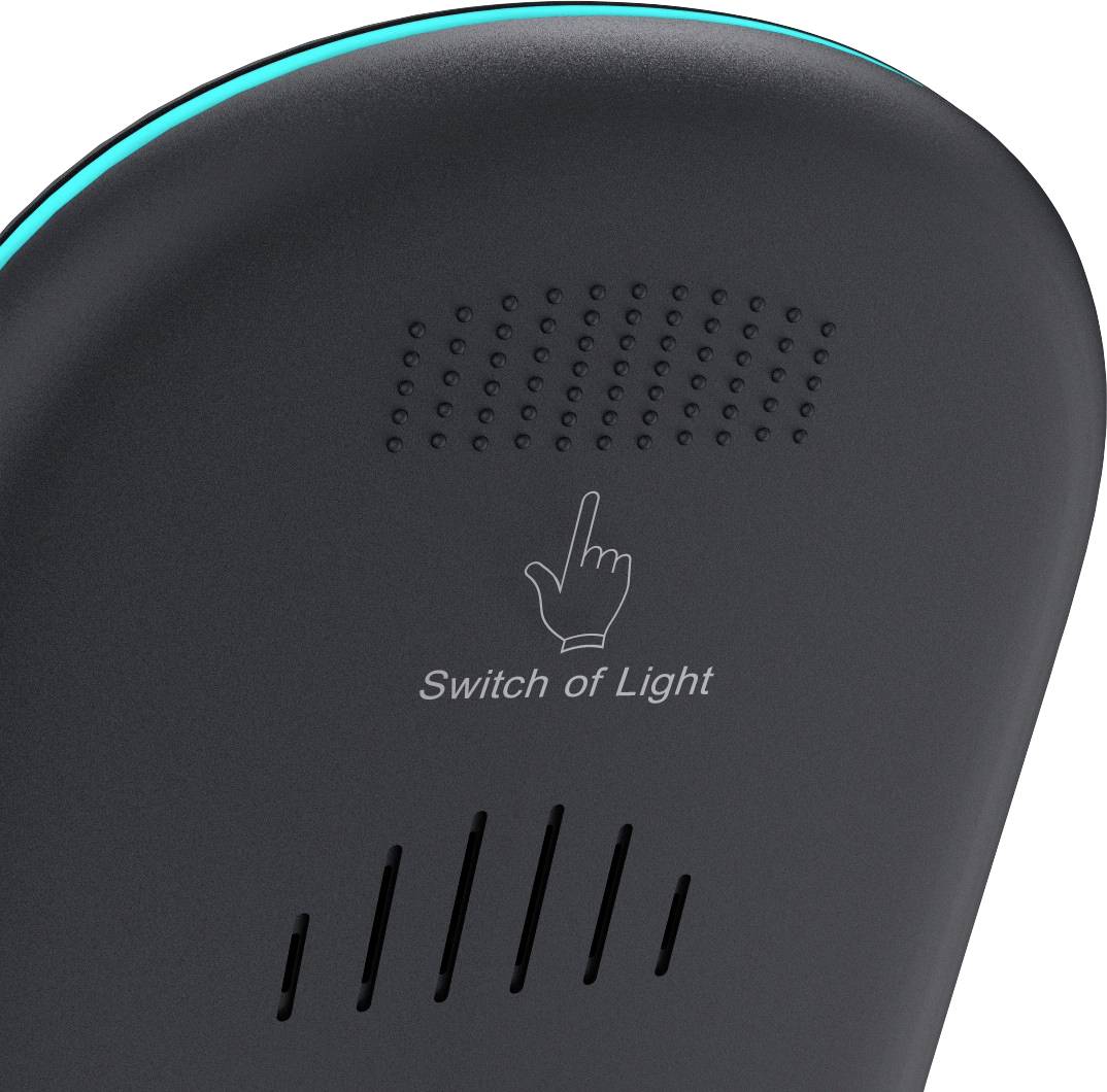 Hama Wireless charger 2500 mA QI-FC15S Prime Line 187262 Outputs Inductive charging standard Black-3