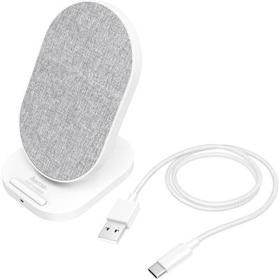 Hama Wireless charger 2000 mA QI-FC10S-Fabric 00188325  Outputs Inductive charging standard White
